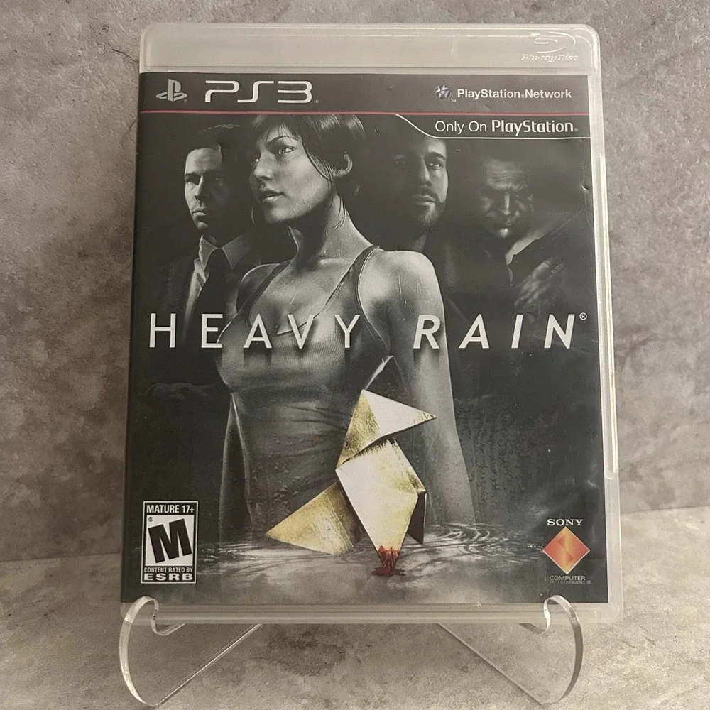 Heavy Rain (Sony PlayStation 3, 2011, PS3) Authentic, Excellent Disc No Manual